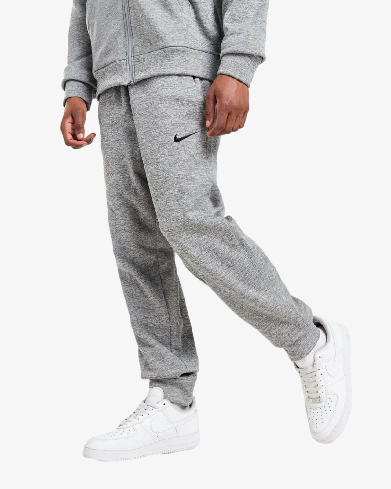 Nike grey fleece joggers hotsell